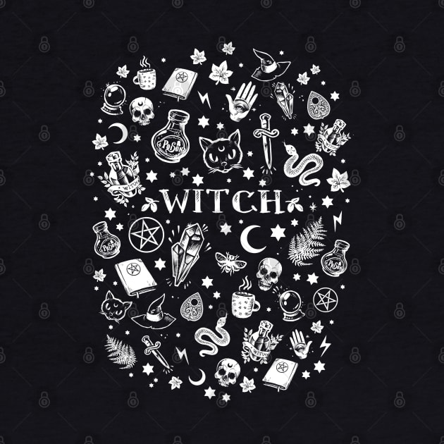 WITCH pattern by Medusa Dollmaker